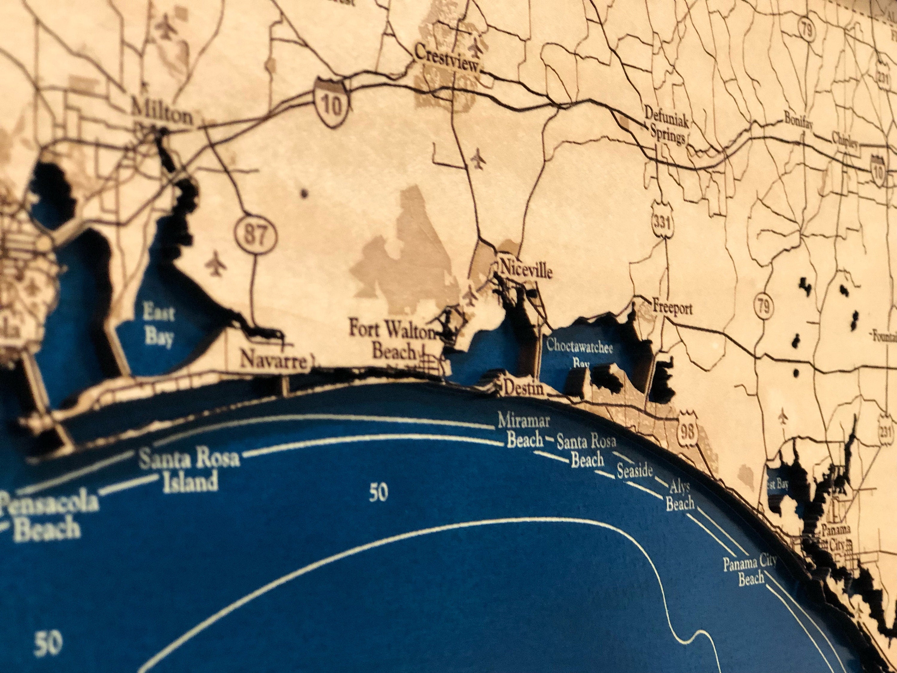 Emerald Coast Map