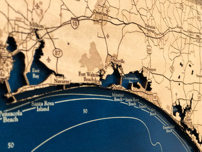 Emerald Coast Map