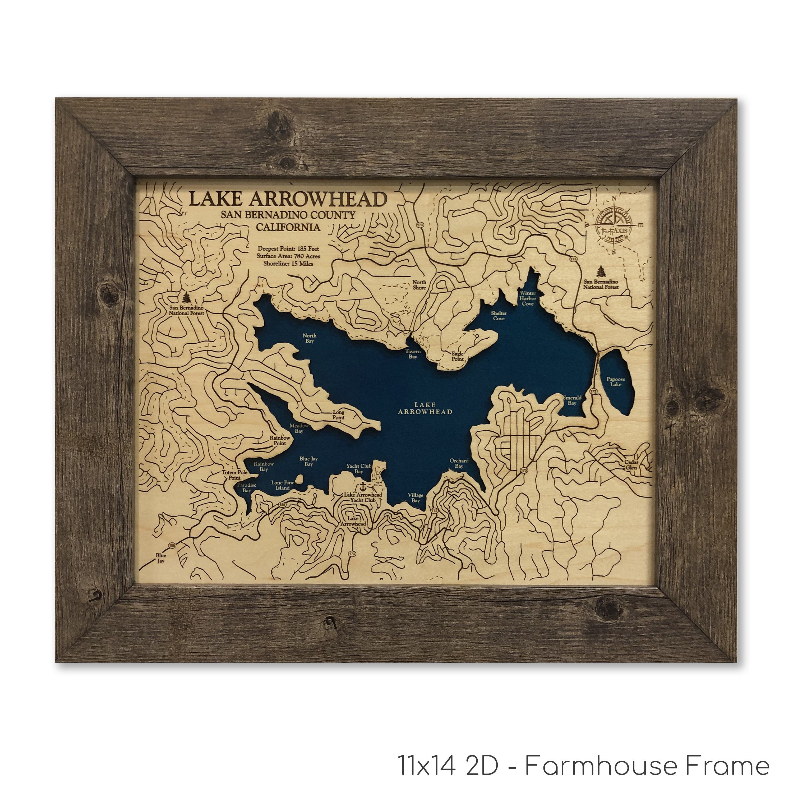 Lake Arrowhead Map