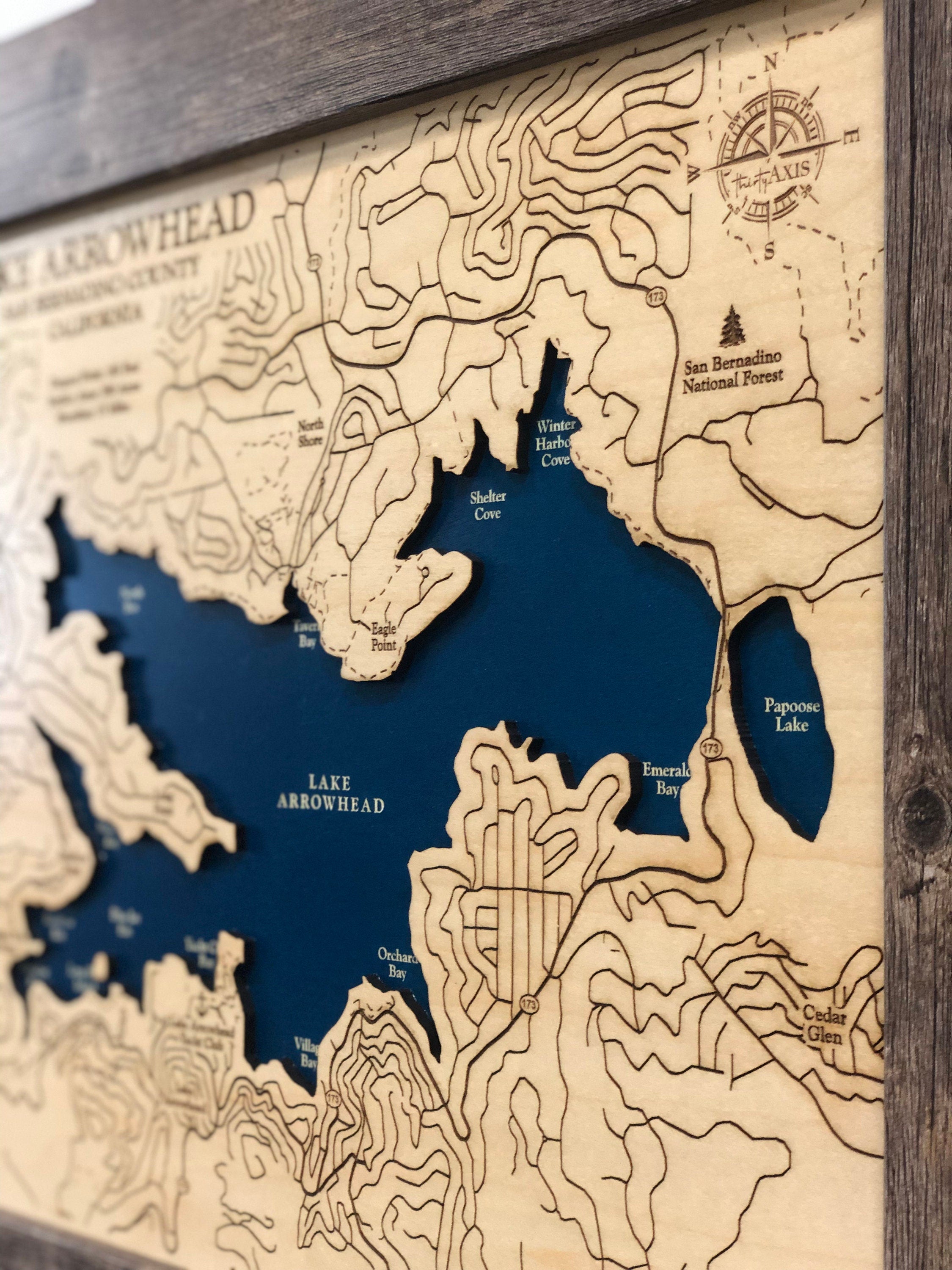Lake Arrowhead Map