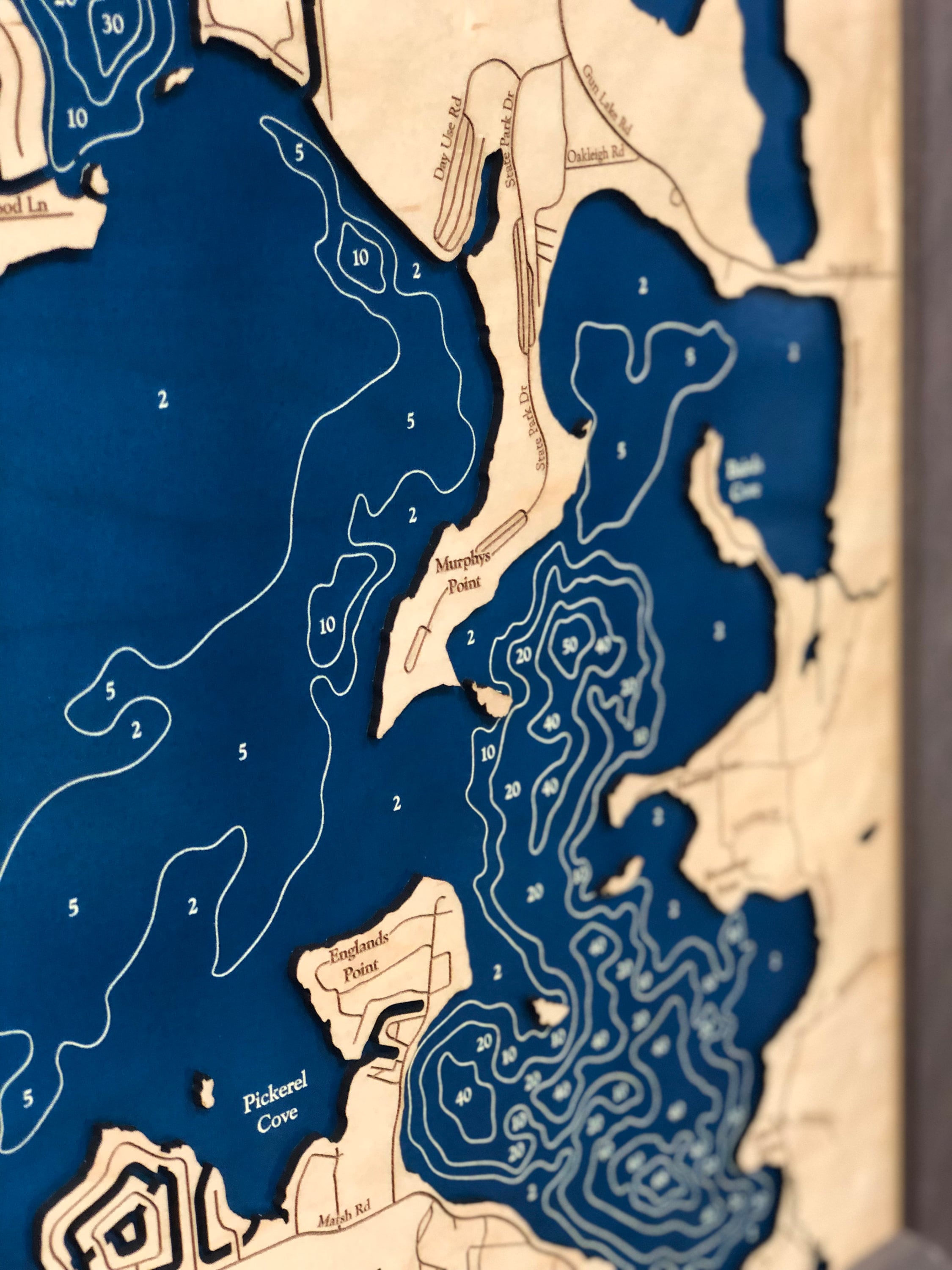 Gun Lake Map