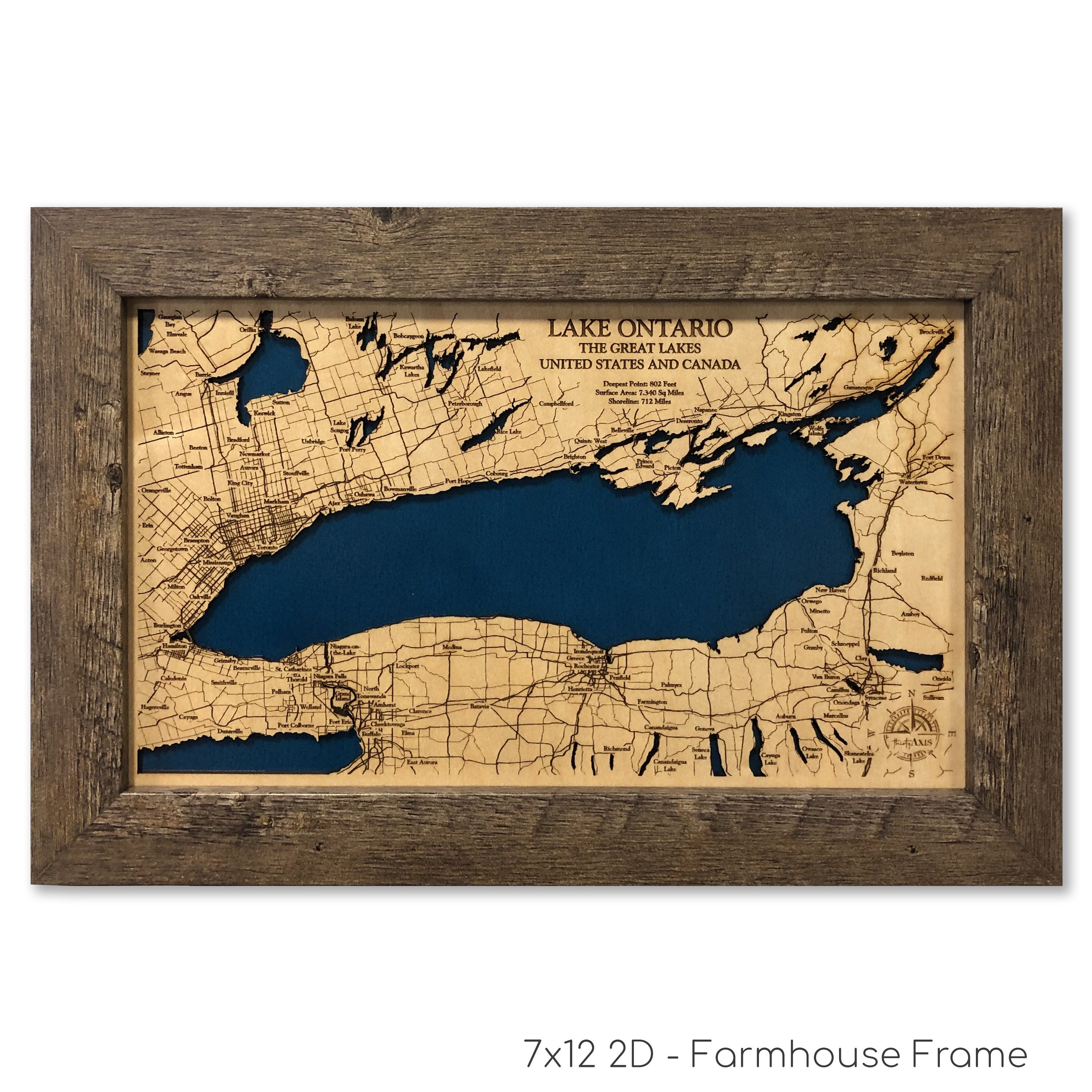 Lake Ontario Map