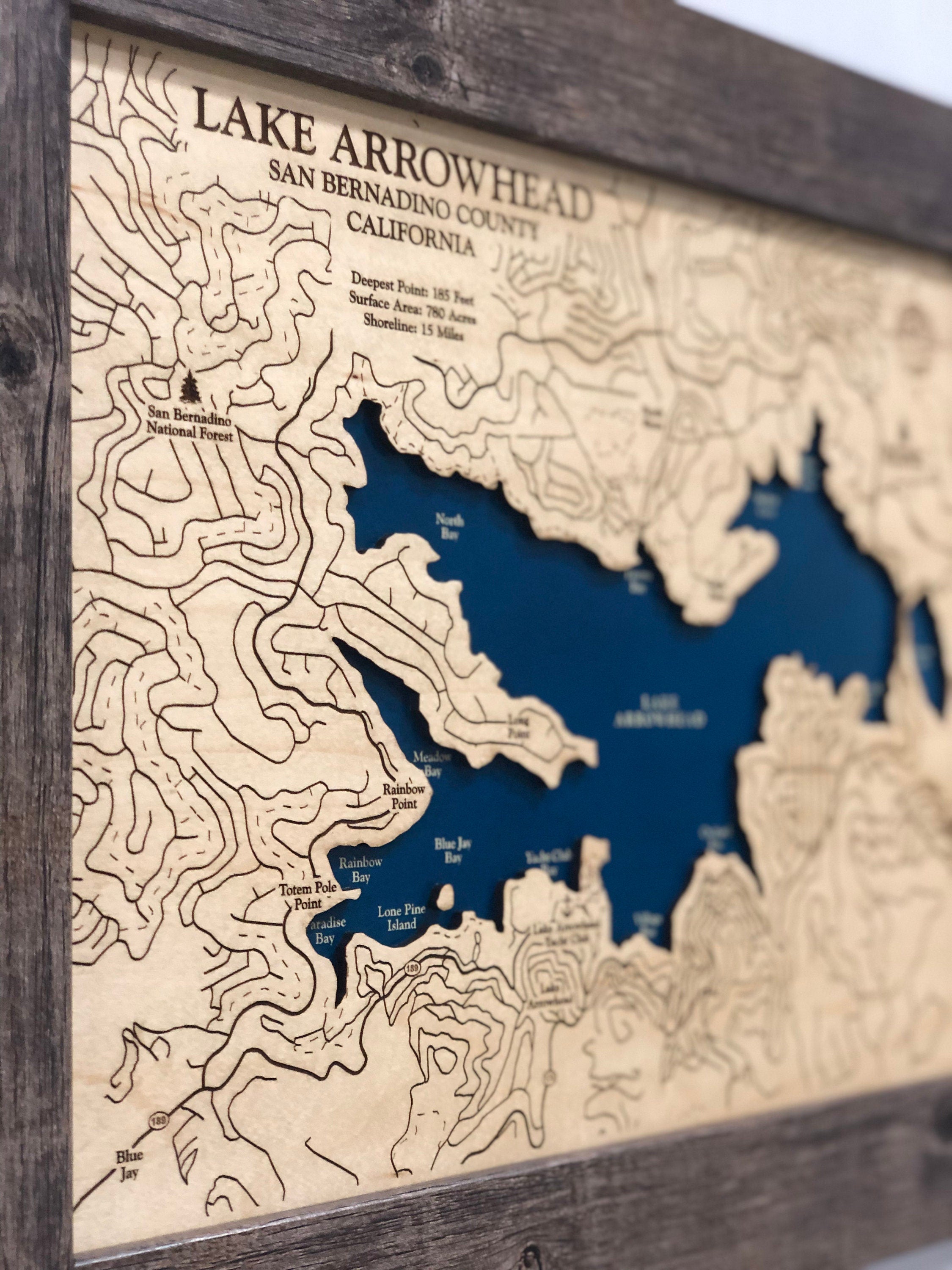 Lake Arrowhead Map