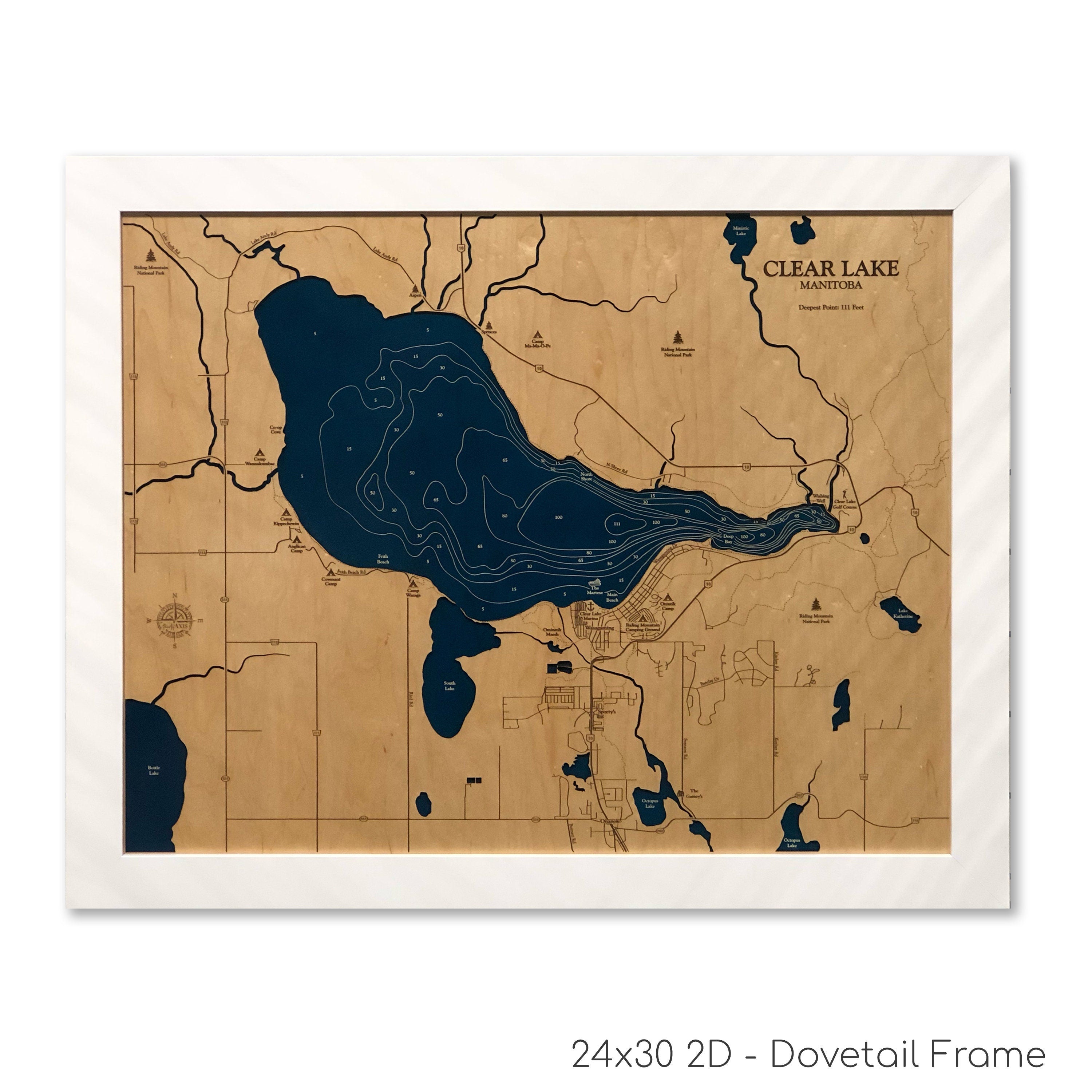 Clear Lake Map