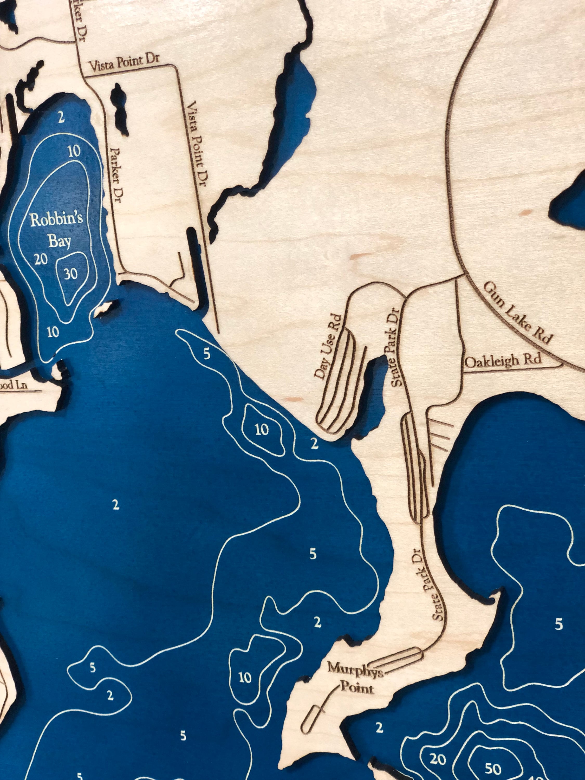 Gun Lake Map