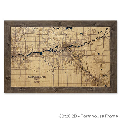 St. Joe River Map