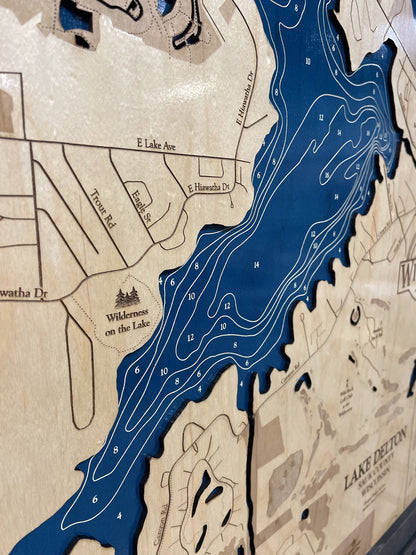 Lake Delton Map