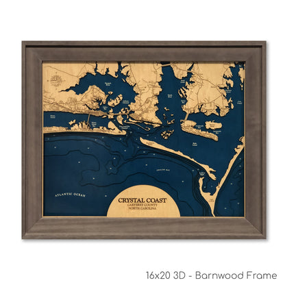 Crystal Coast Map