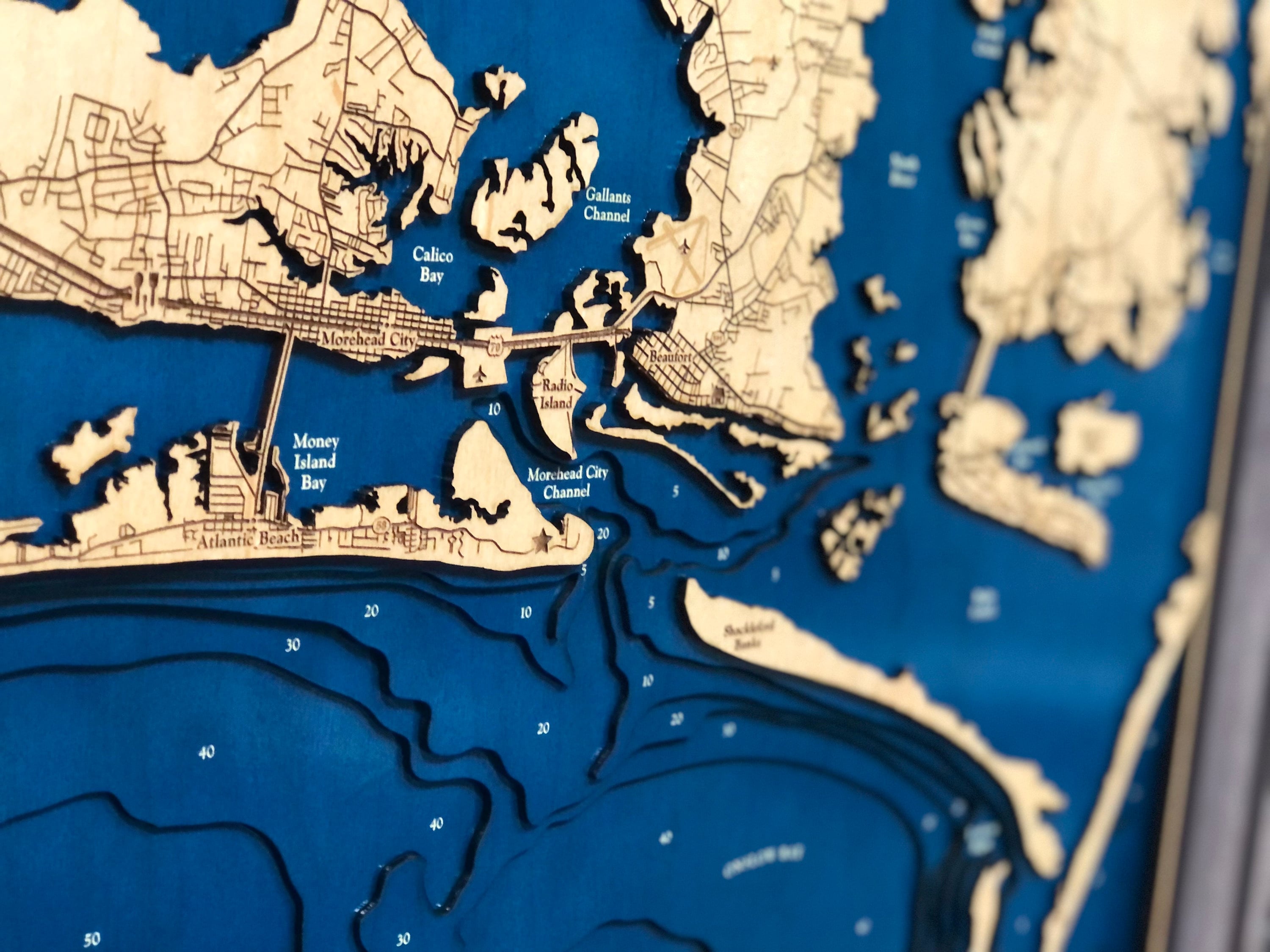 Crystal Coast Map