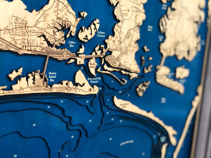 Crystal Coast Map