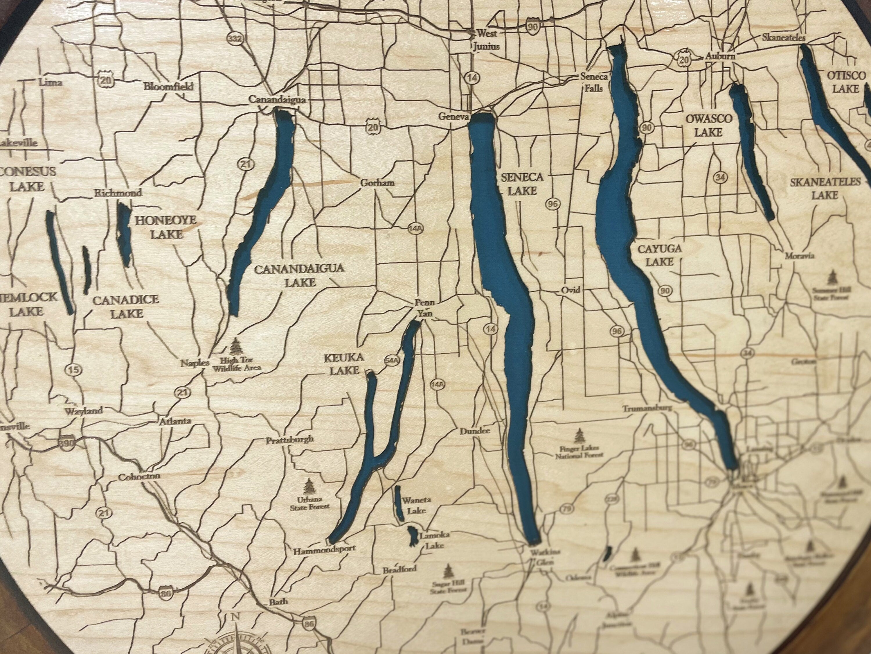 Finger Lakes Map