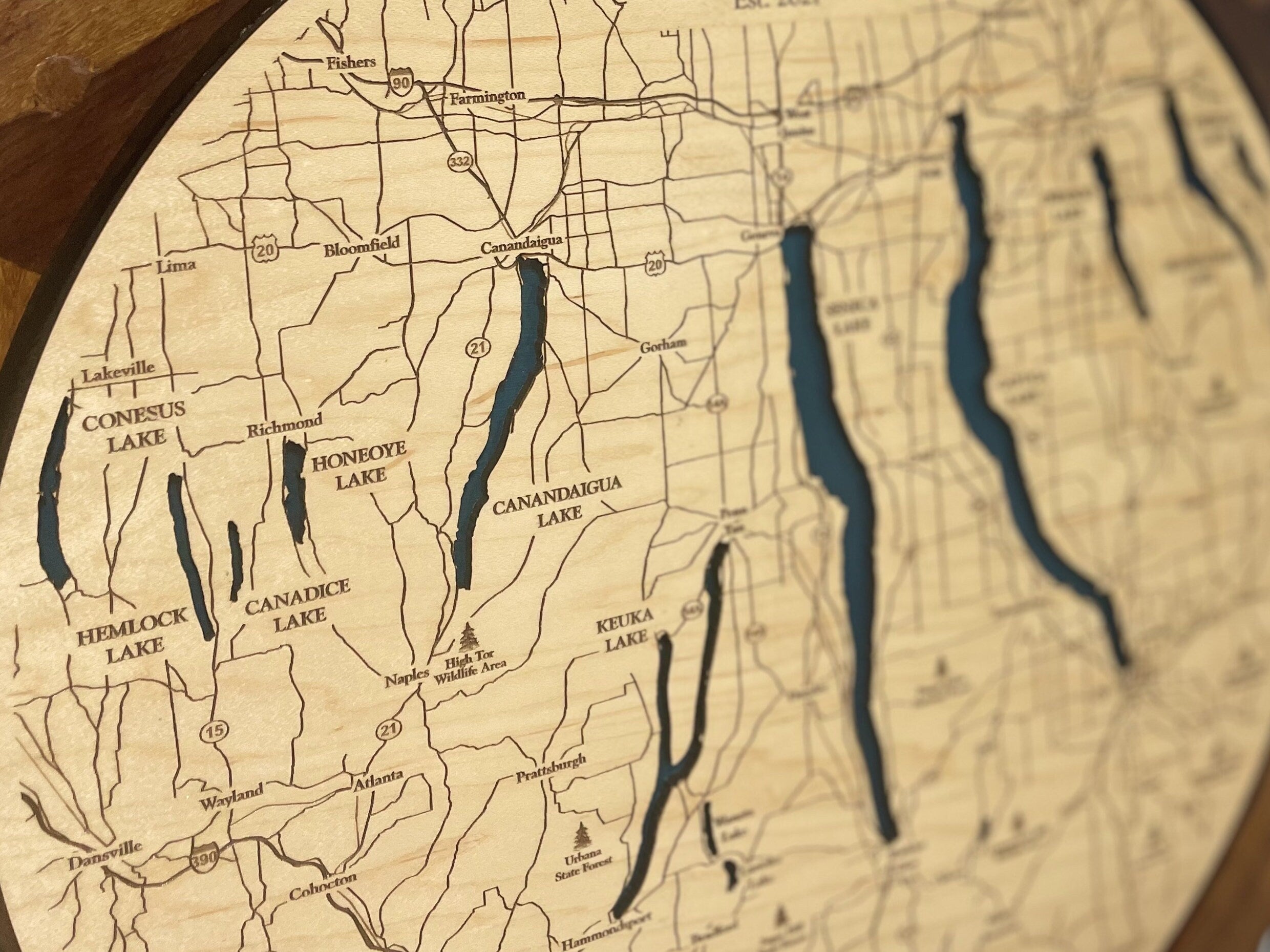 Finger Lakes Map