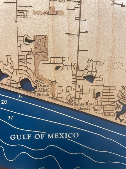 Santa Rosa Beach Map