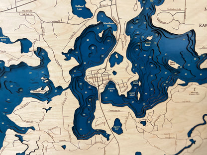Minocqua Lake Map