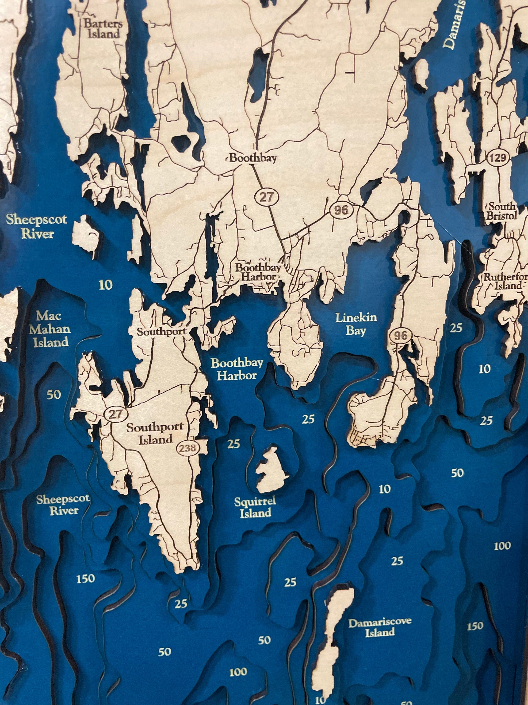 Five Islands Map