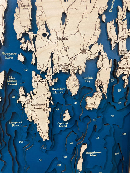 Five Islands Map