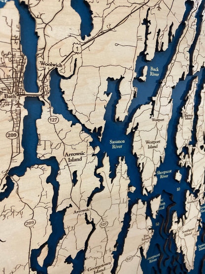 Five Islands Map