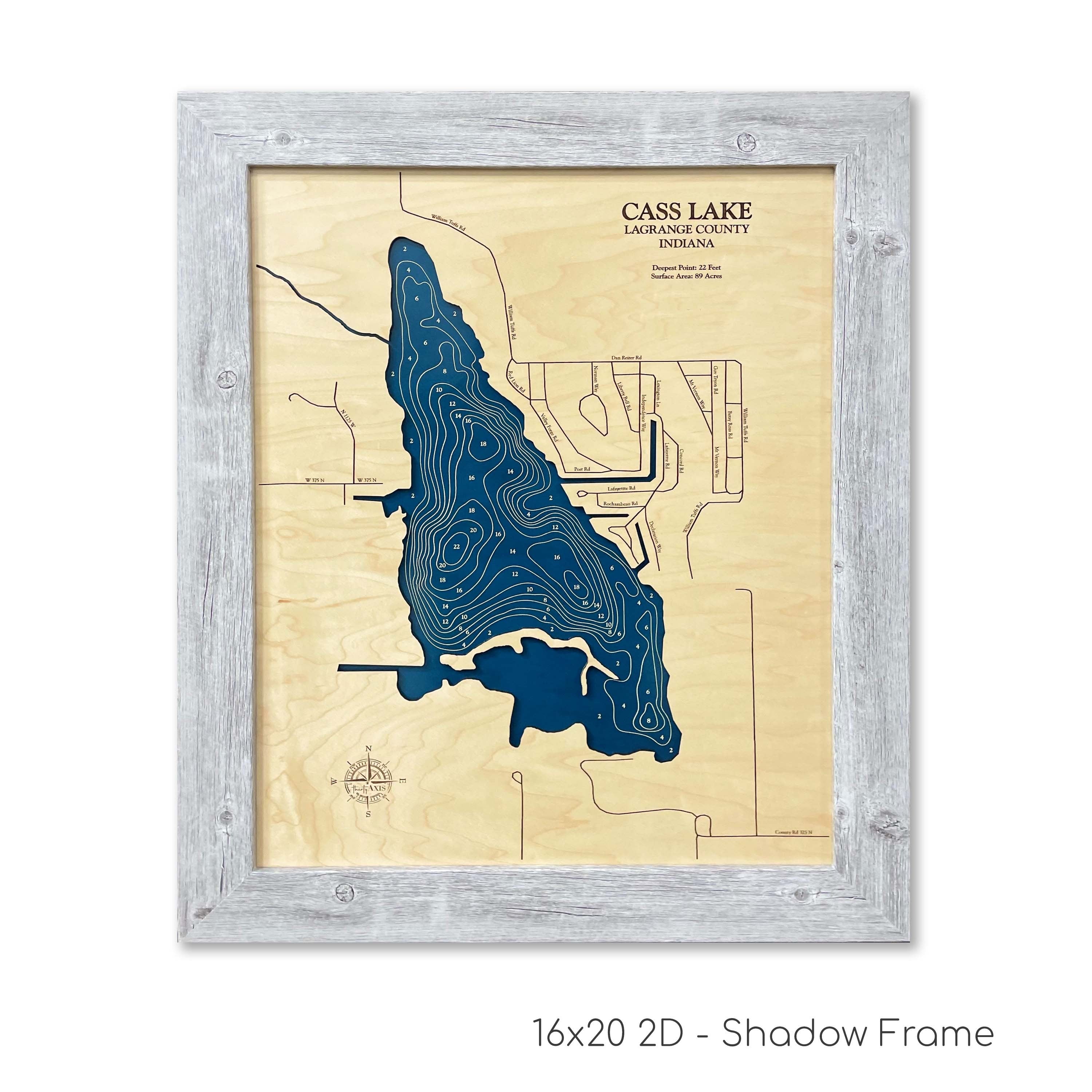 Cass Lake Map