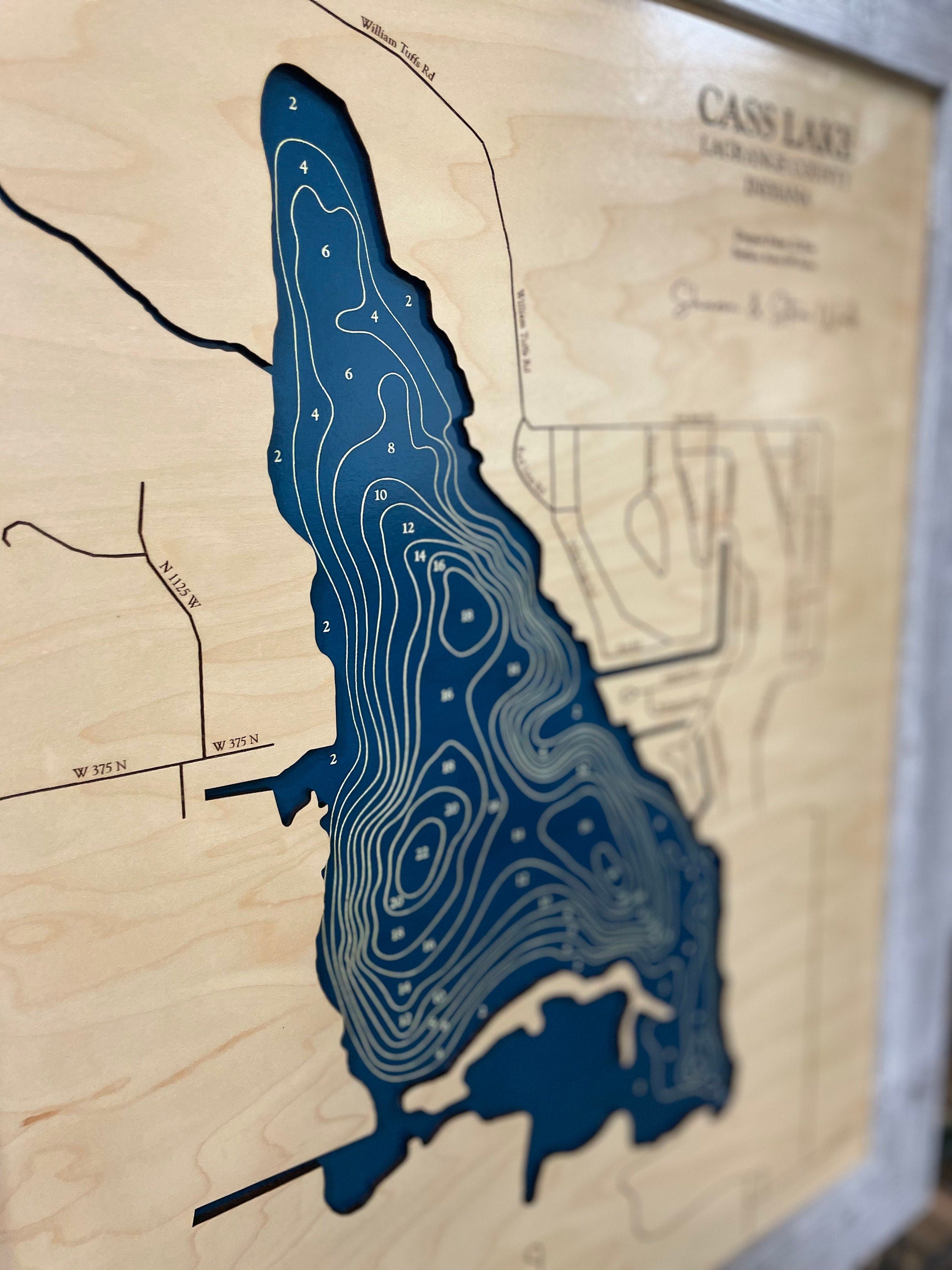 Cass Lake Map