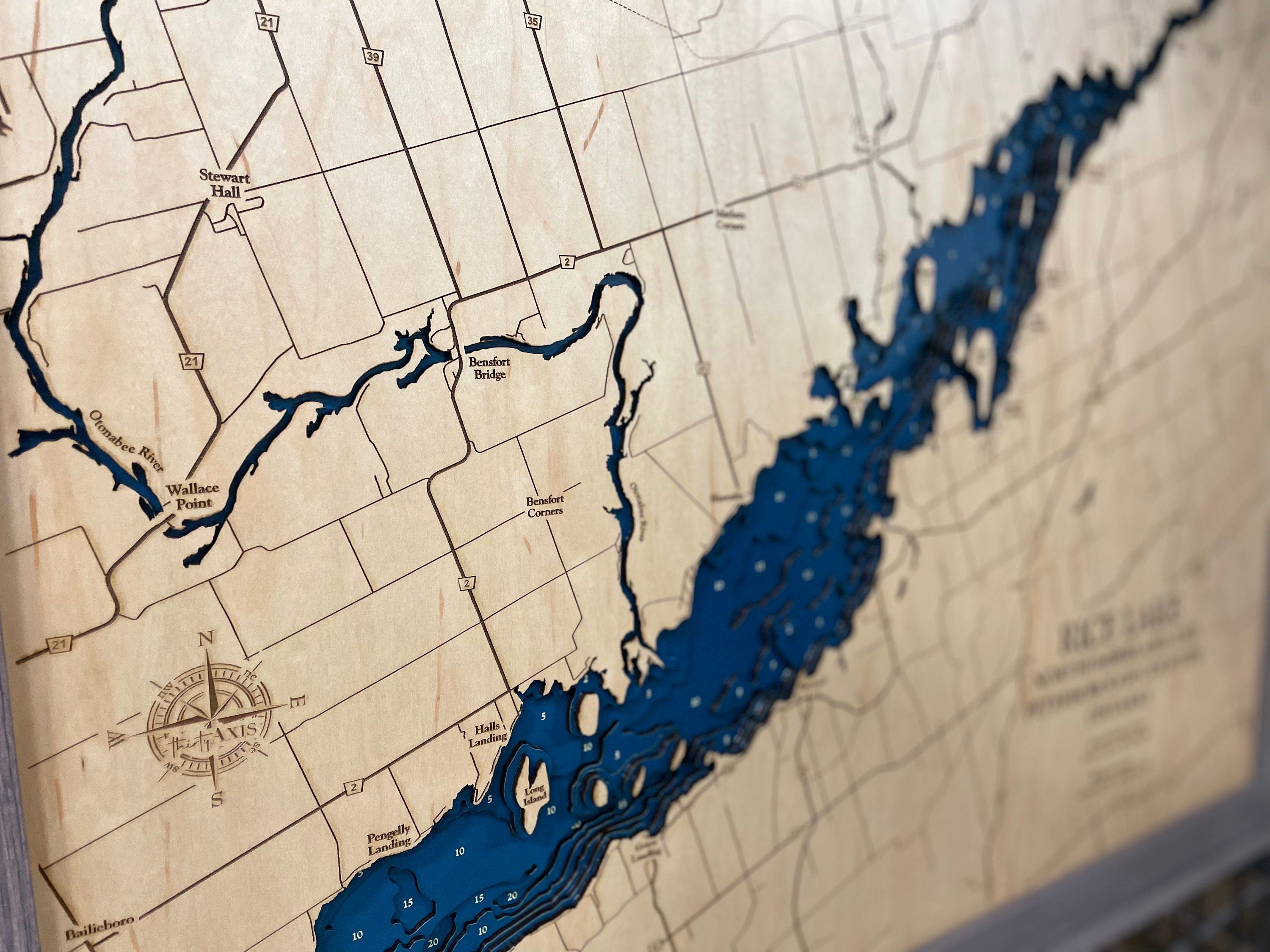 Rice Lake Map