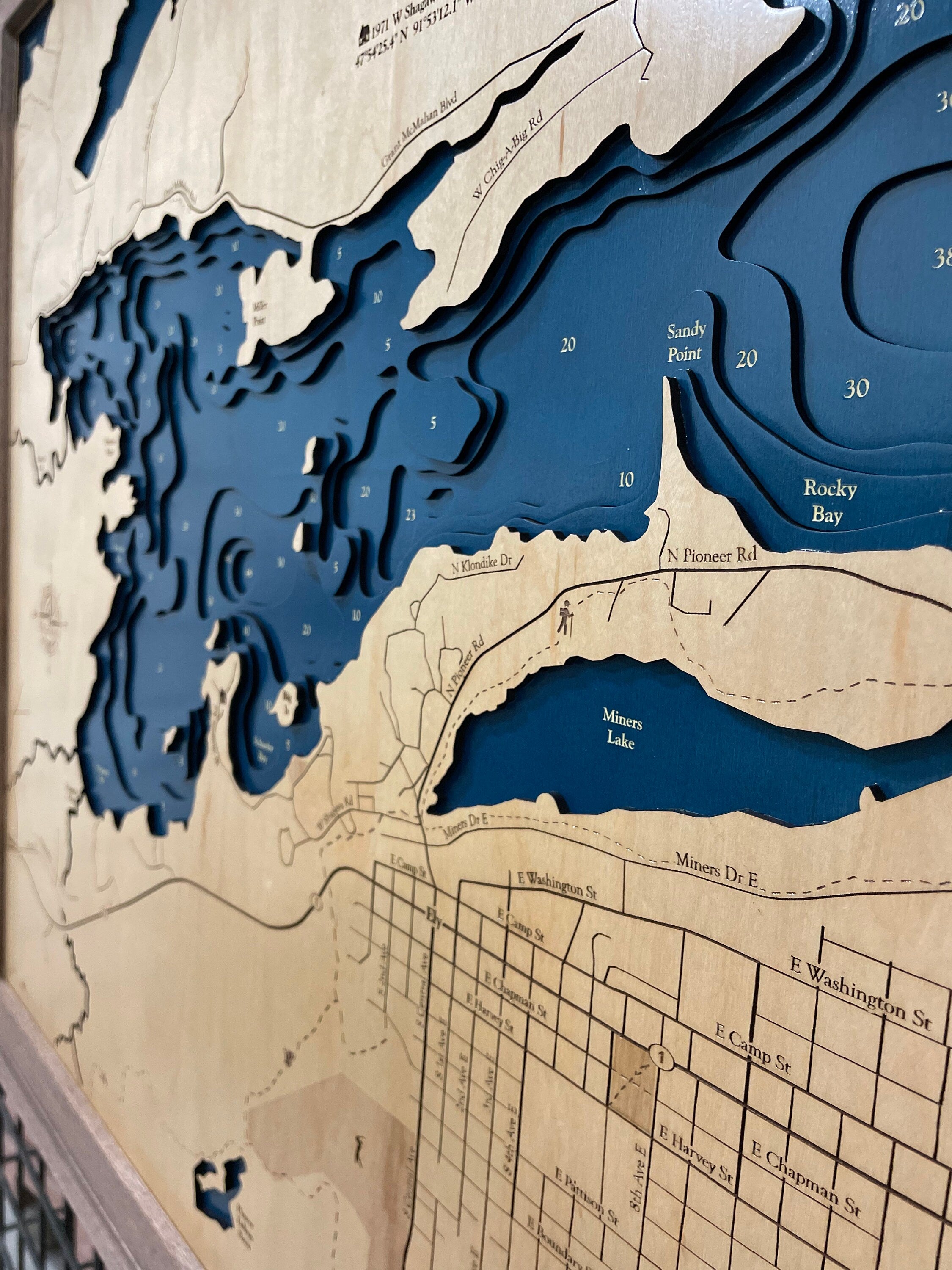 Shagawa Lake Map