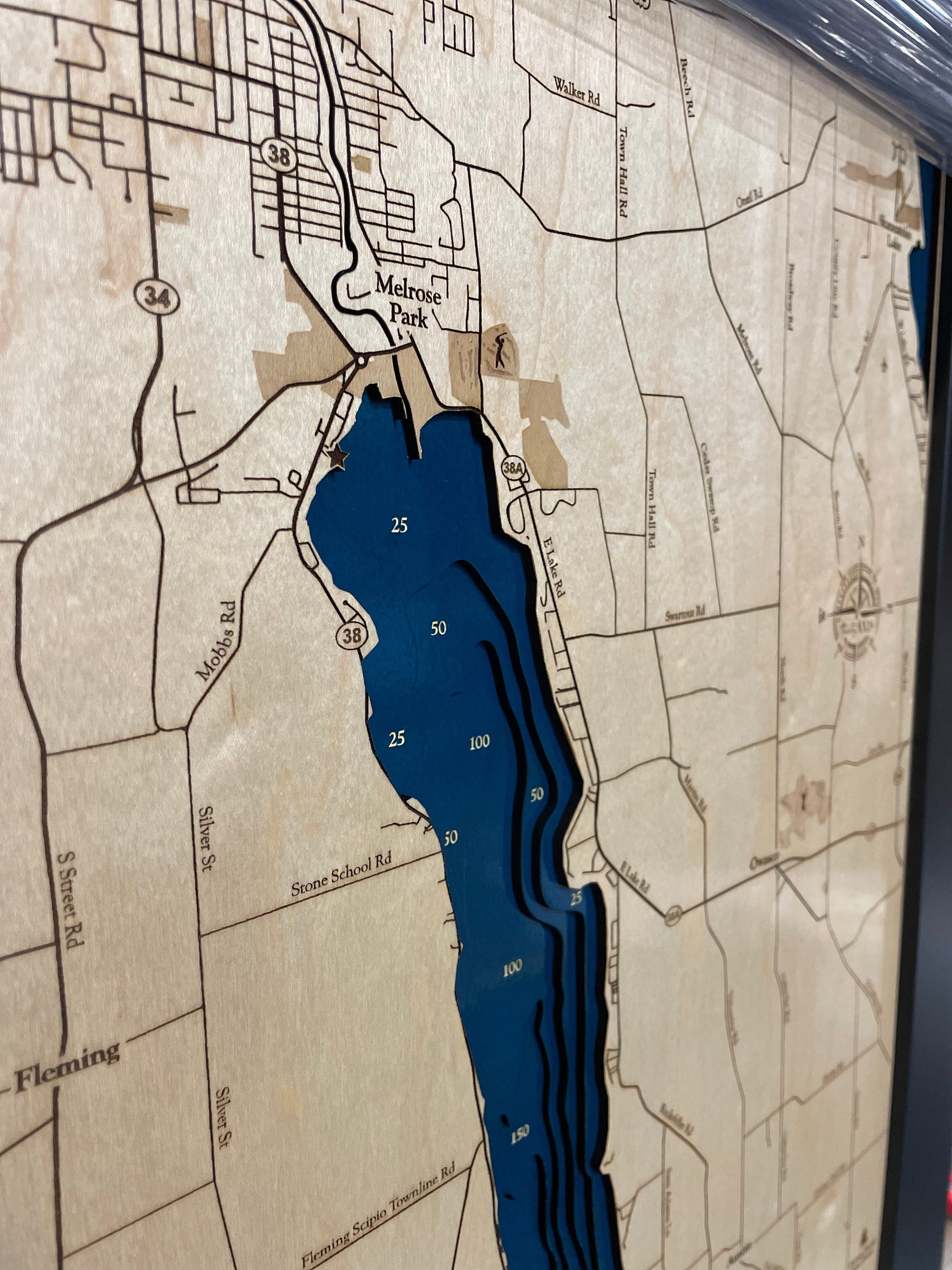 Owasco Lake Map