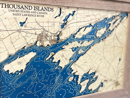 Thousands Island Map