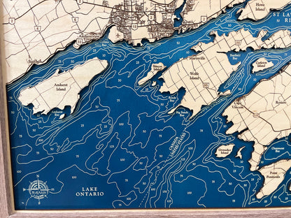 Thousands Island Map