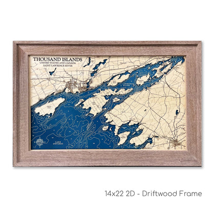 Thousands Island Map