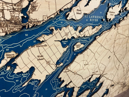 Thousands Island Map