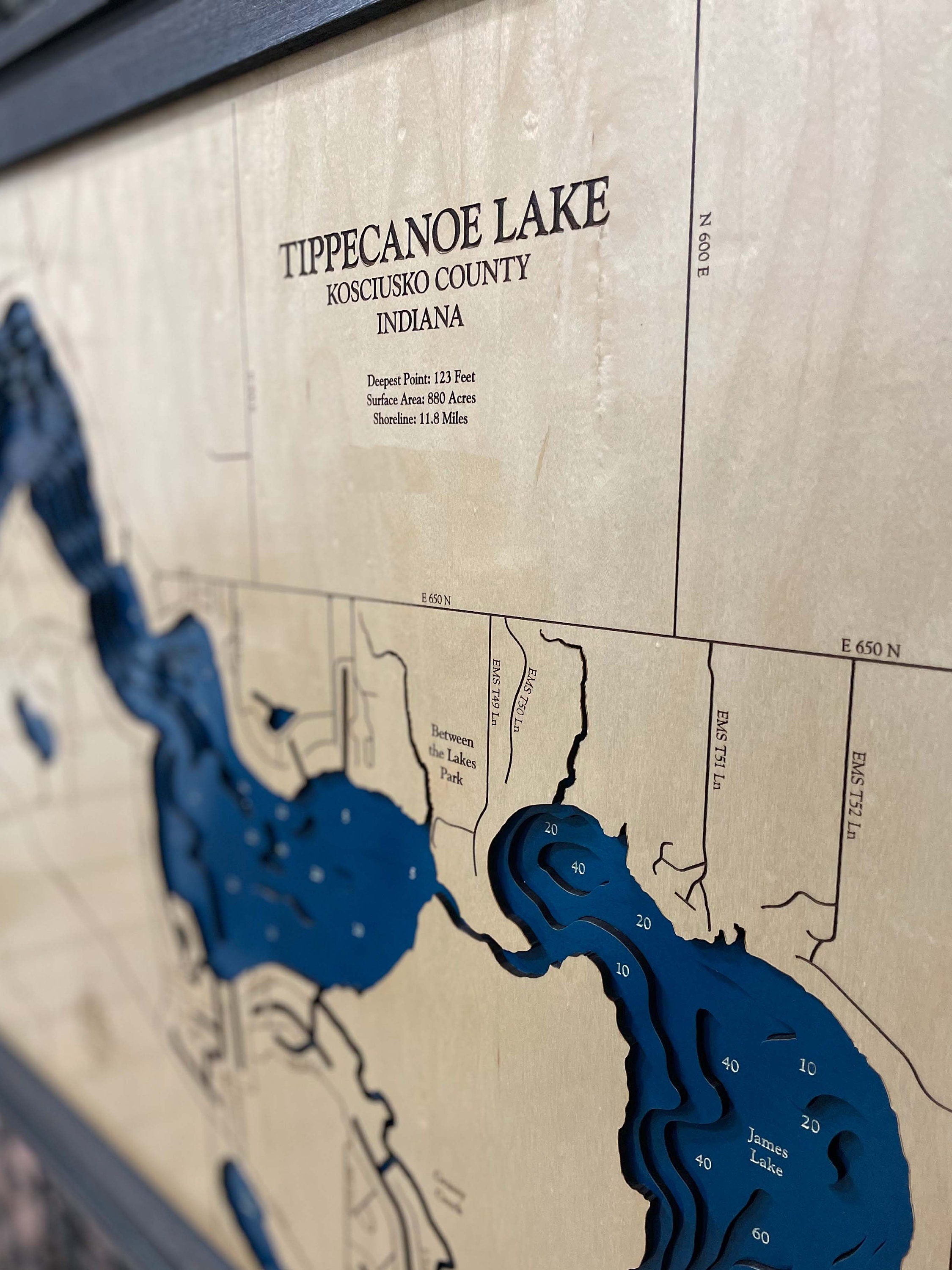 Tippecanoe Lake Map