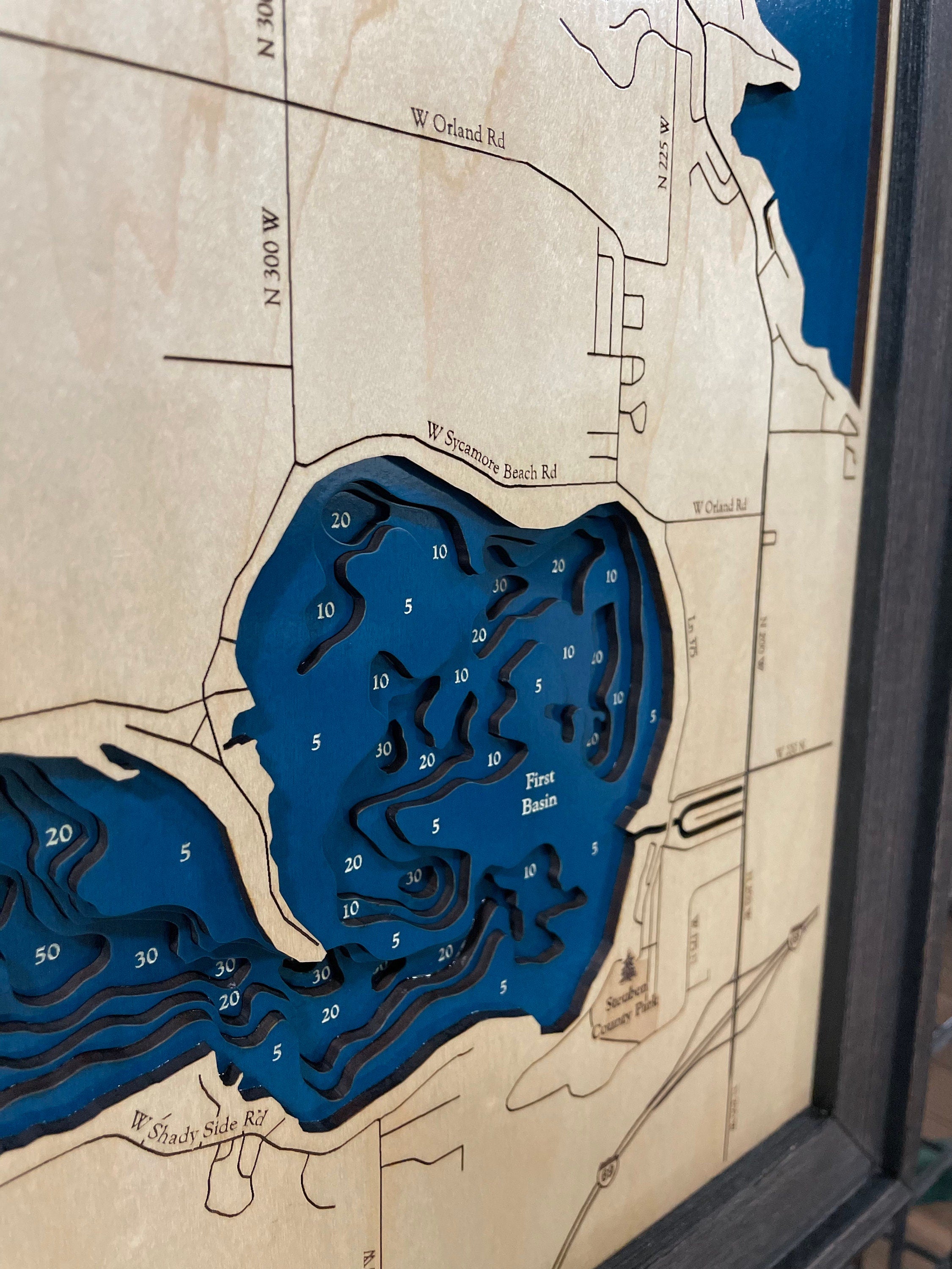 Crooked Lake Map