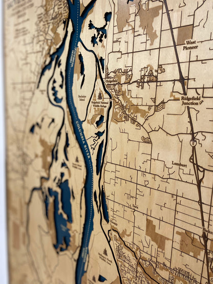 Sauvie Island Map
