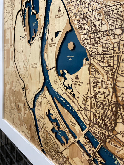 Sauvie Island Map