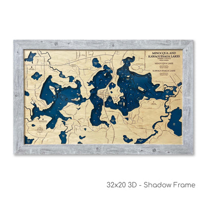 Minocqua Lake Map