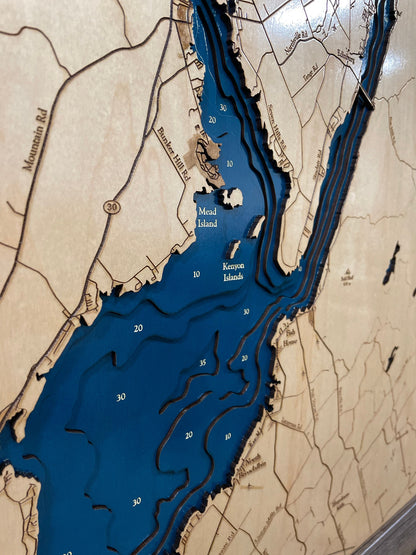 Great Sacandaga Lake Map