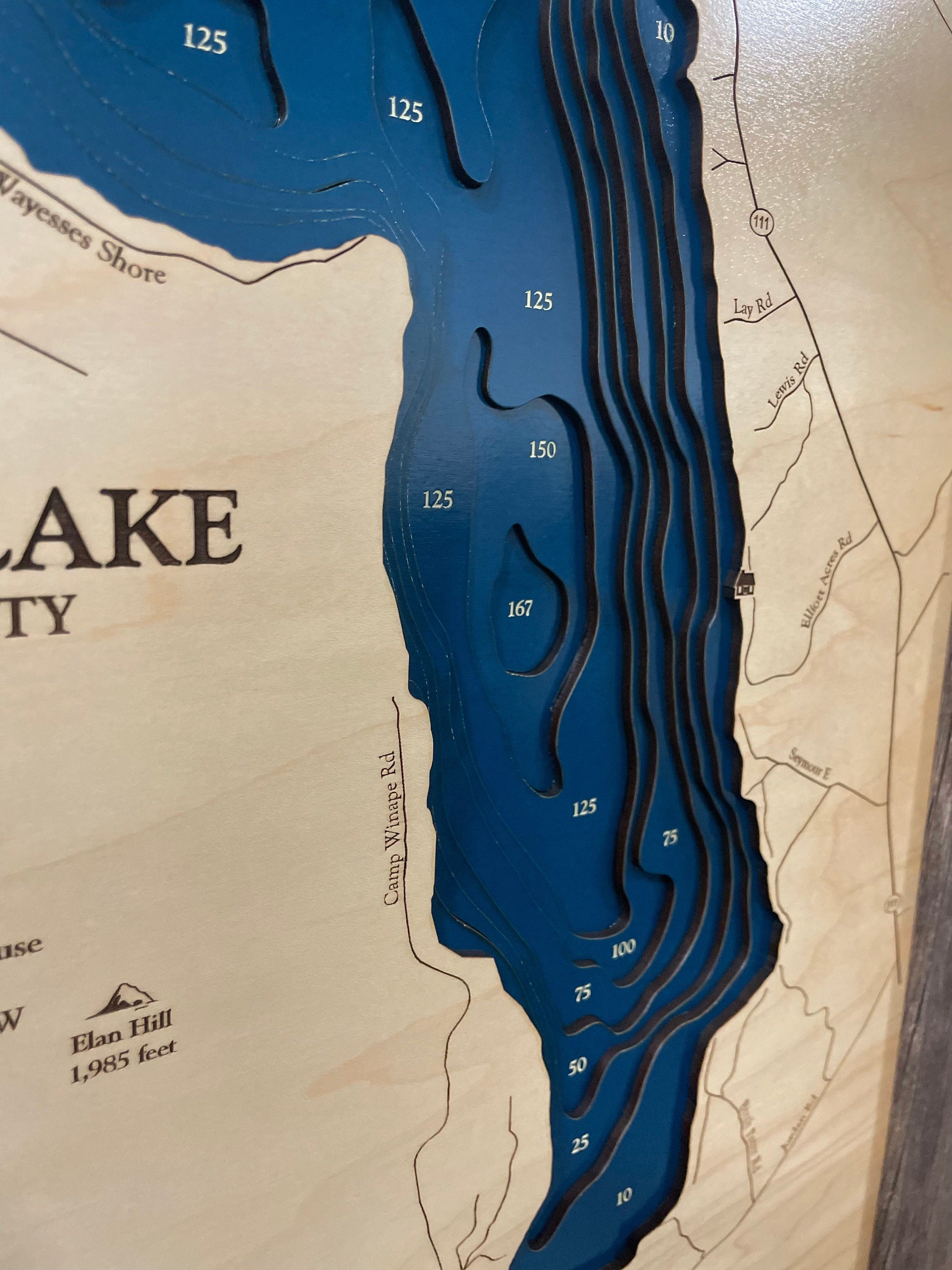 Seymour Lake Map
