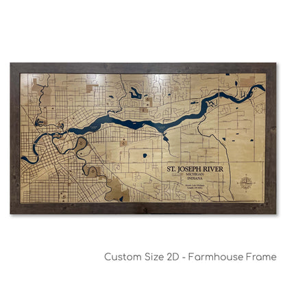 Upper St. Joe River Map