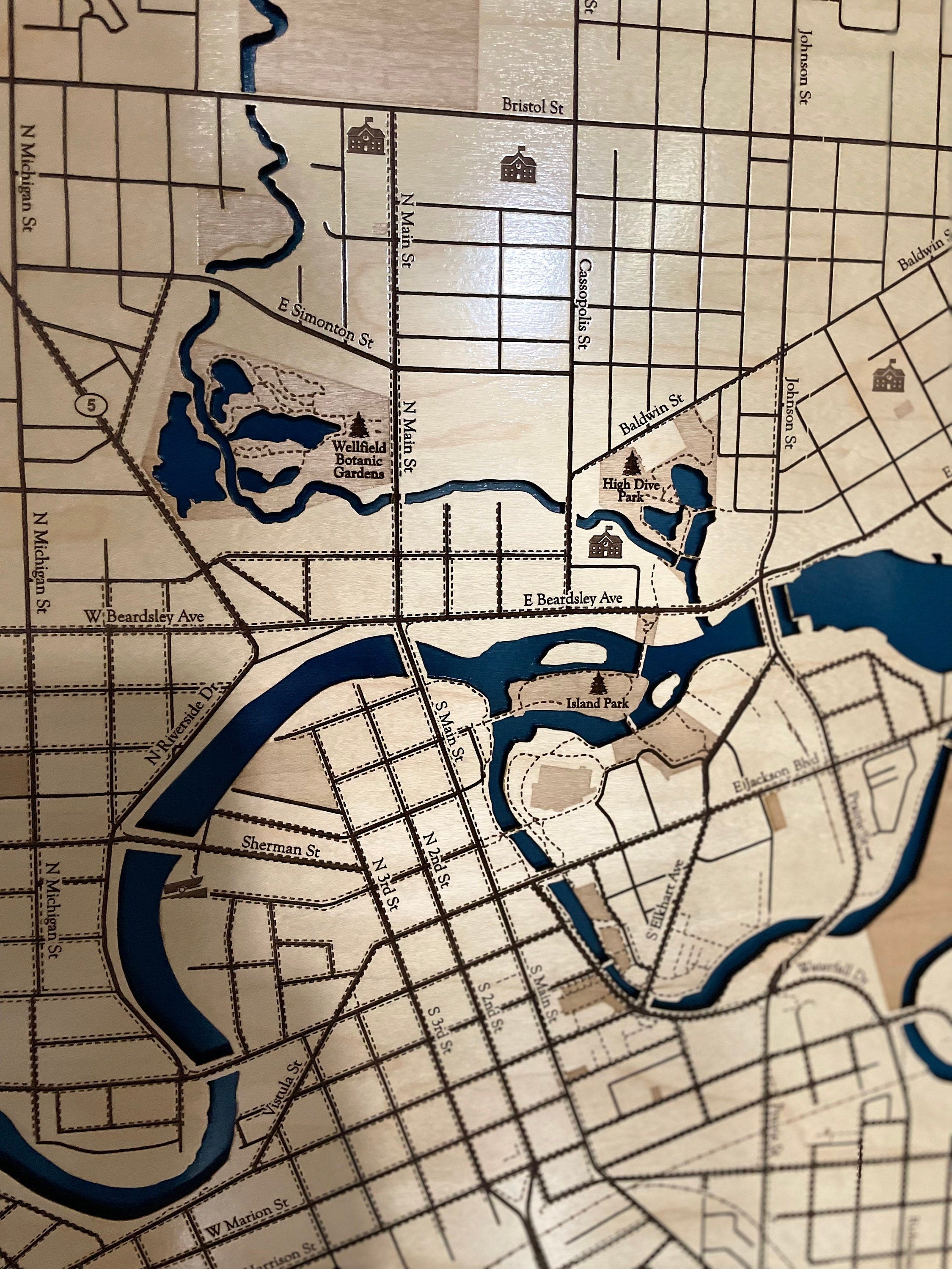 Upper St. Joe River Map