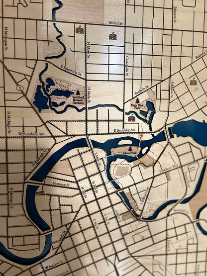 Upper St. Joe River Map