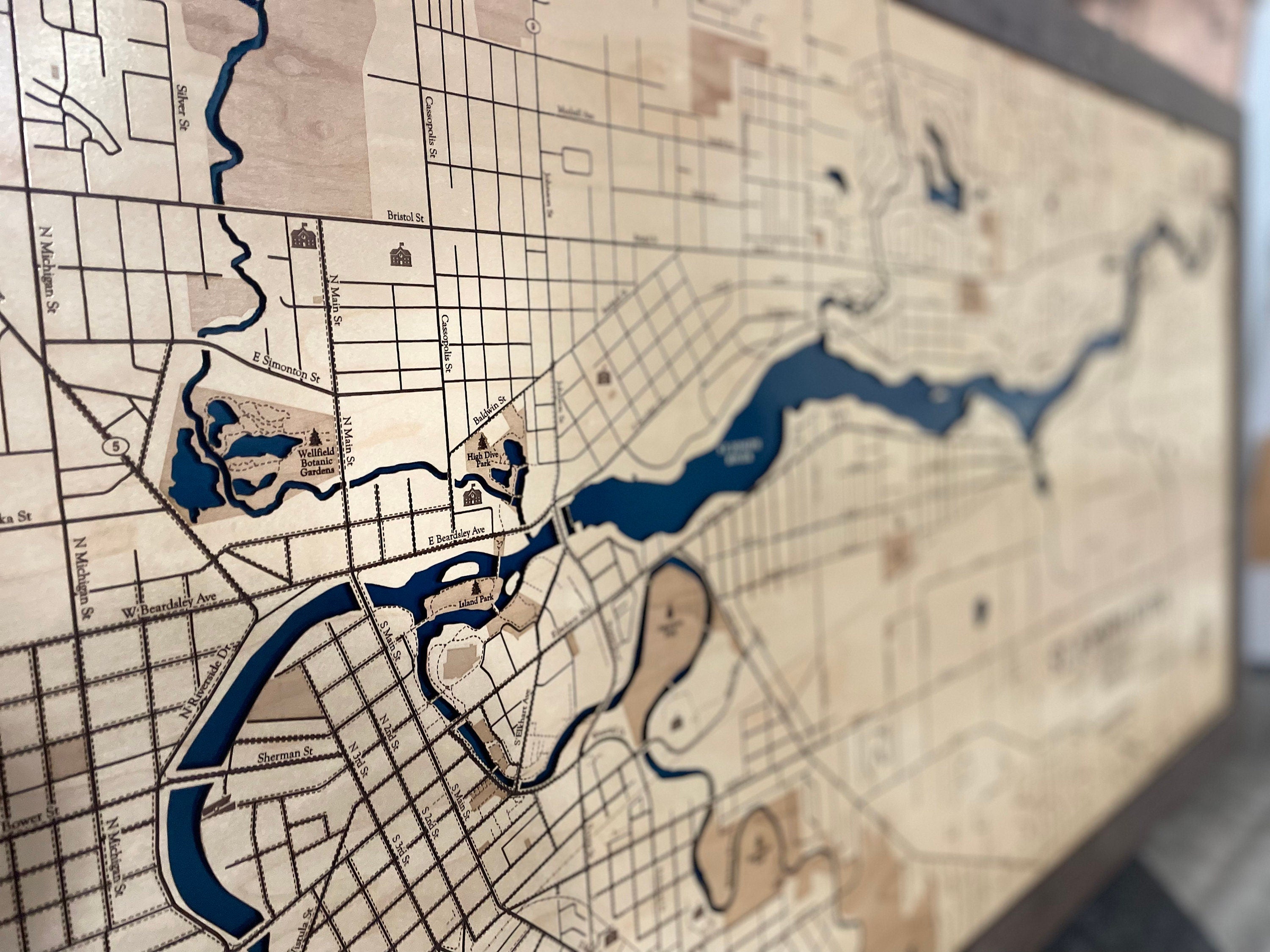 Upper St. Joe River Map