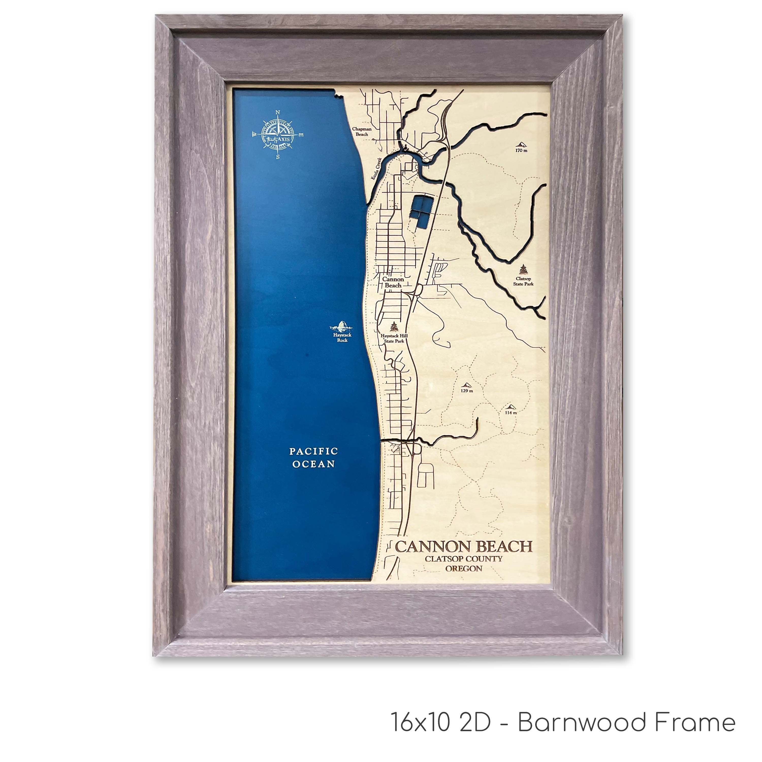 Cannon Beach Map