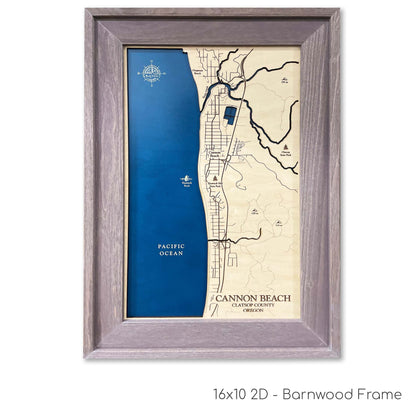 Cannon Beach Map