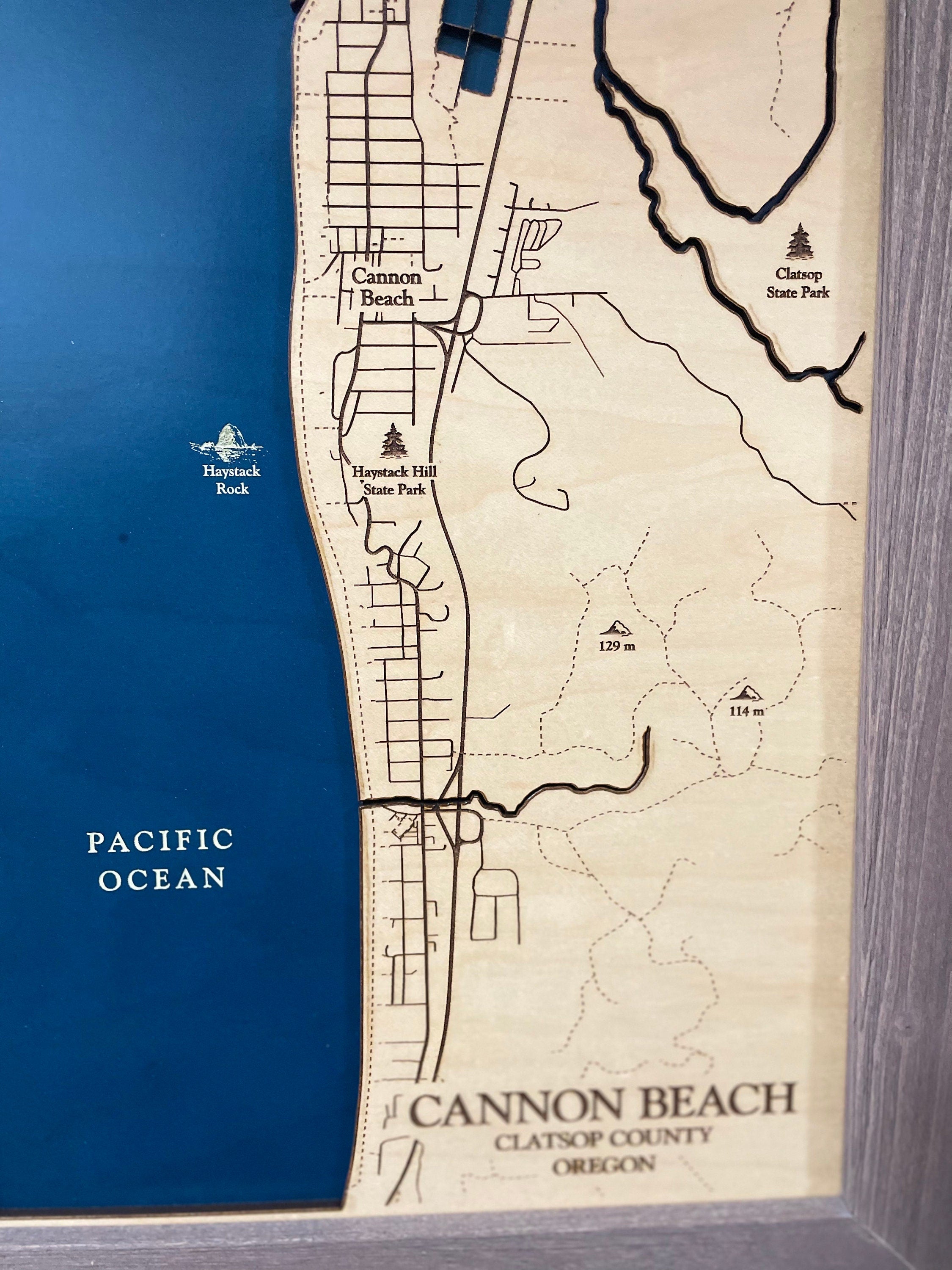 Cannon Beach Map