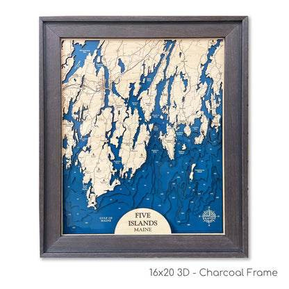 Five Islands Map