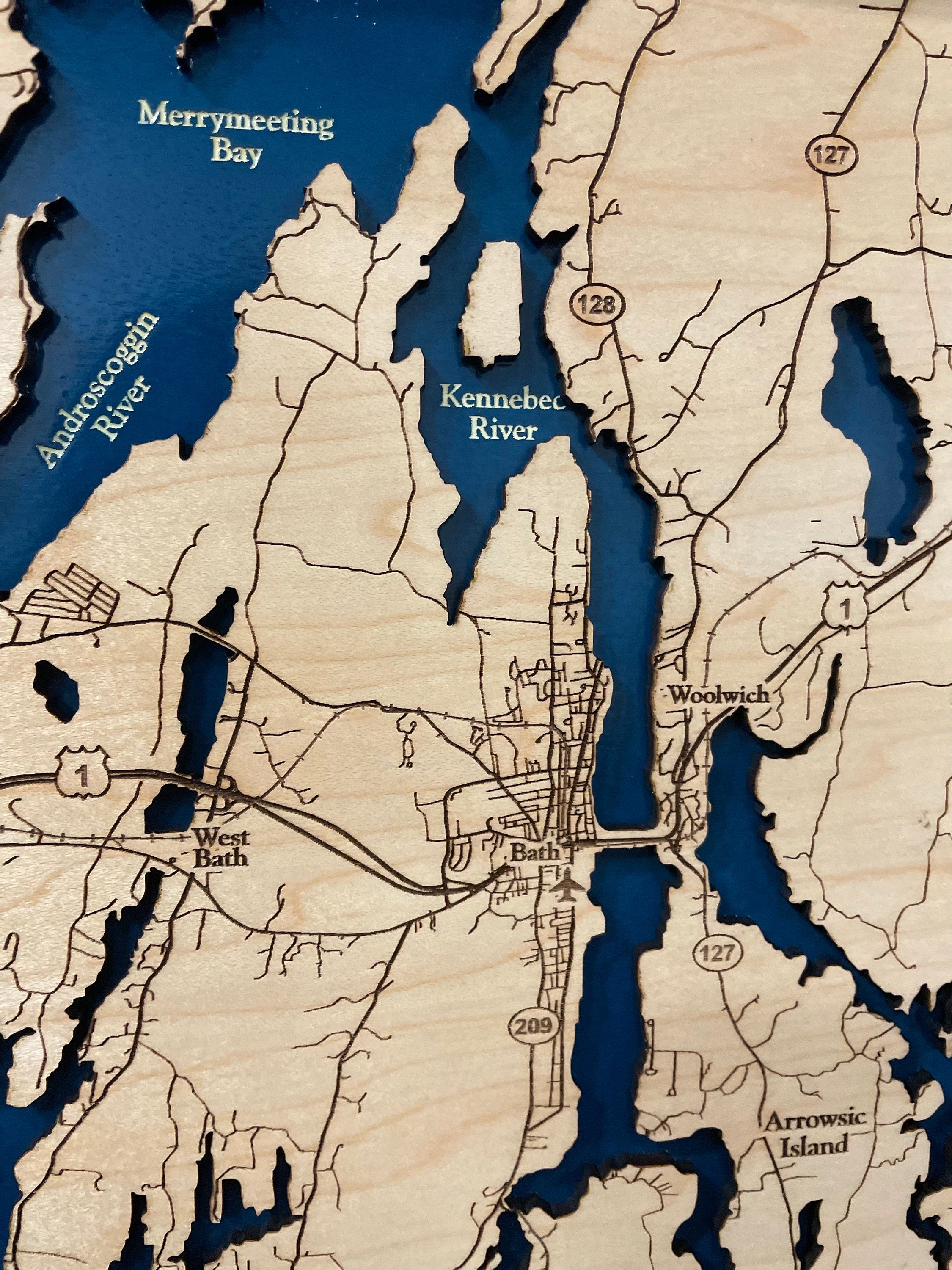 Five Islands Map