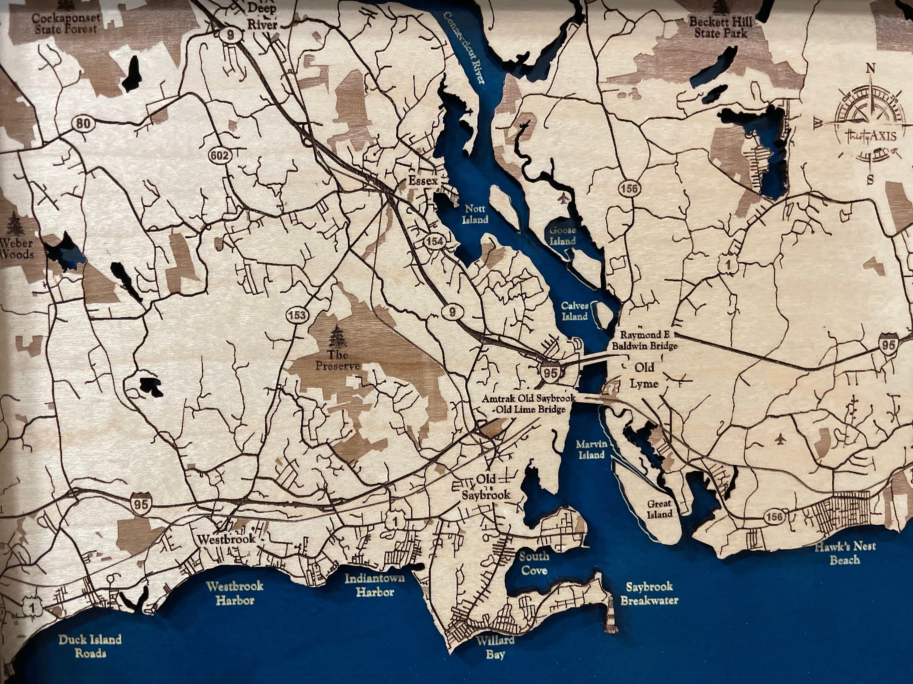 Old Lyme Map