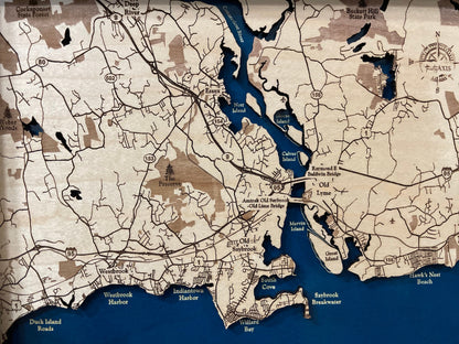 Old Lyme Map