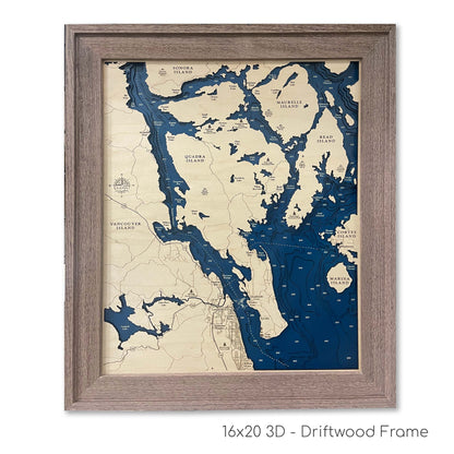 Quadra Island Map