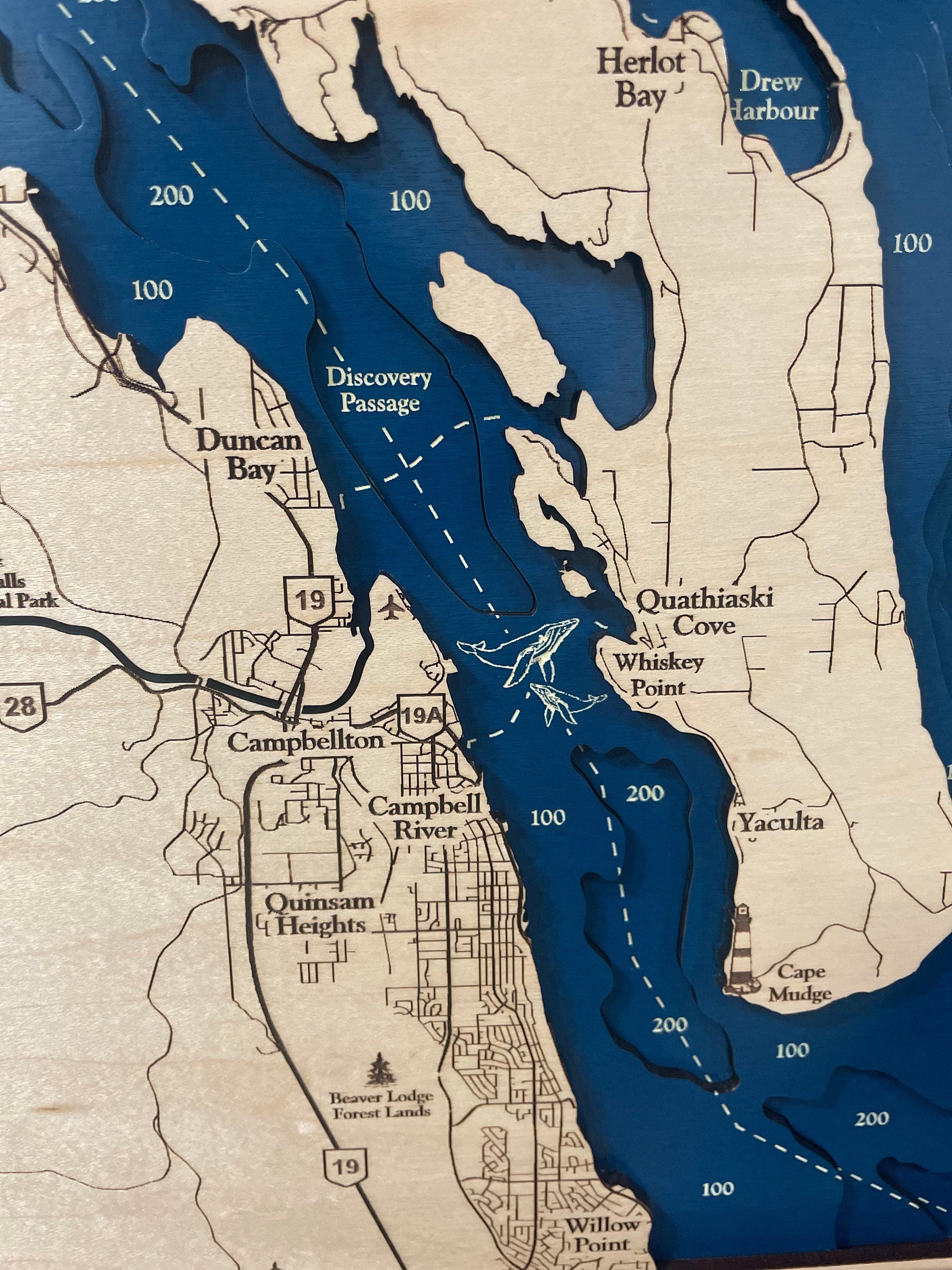 Quadra Island Map